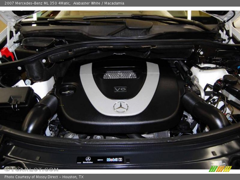 Alabaster White / Macadamia 2007 Mercedes-Benz ML 350 4Matic