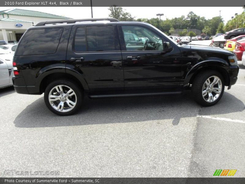 Black / Black 2010 Ford Explorer XLT 4x4