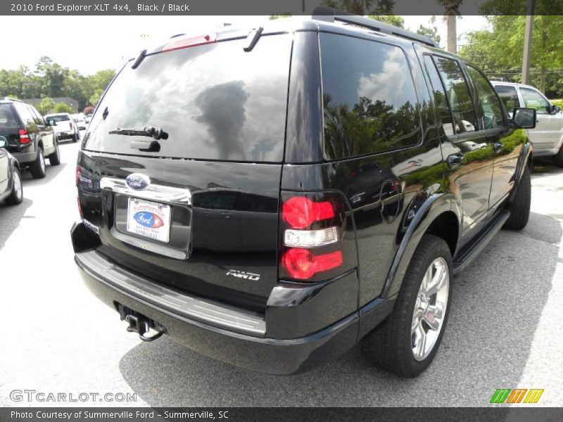 Black / Black 2010 Ford Explorer XLT 4x4