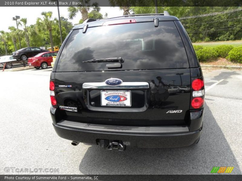 Black / Black 2010 Ford Explorer XLT 4x4