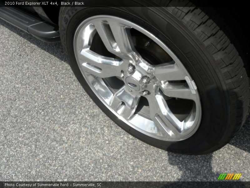 Black / Black 2010 Ford Explorer XLT 4x4