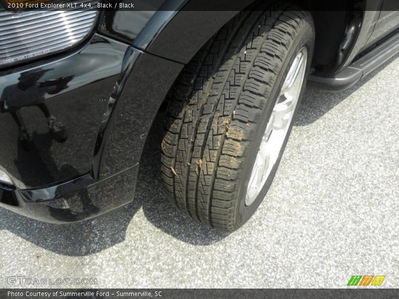 Black / Black 2010 Ford Explorer XLT 4x4