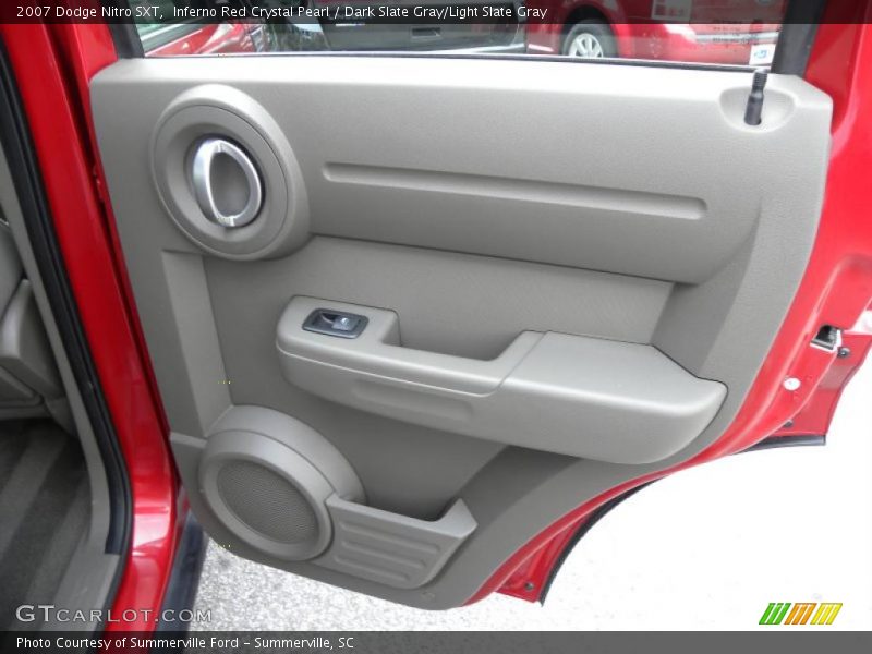 Inferno Red Crystal Pearl / Dark Slate Gray/Light Slate Gray 2007 Dodge Nitro SXT