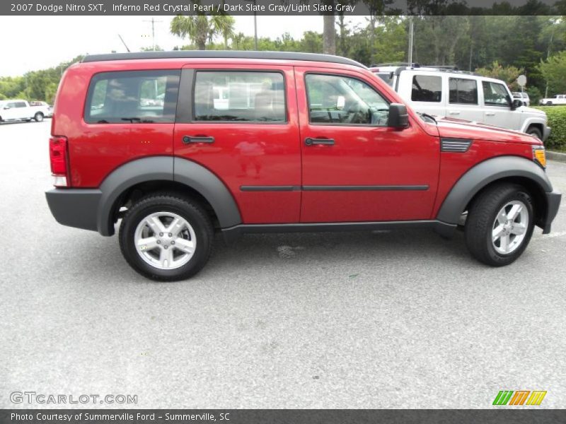 Inferno Red Crystal Pearl / Dark Slate Gray/Light Slate Gray 2007 Dodge Nitro SXT