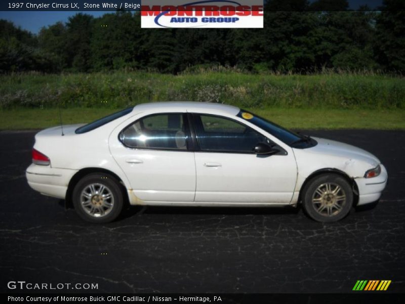 Stone White / Beige 1997 Chrysler Cirrus LX