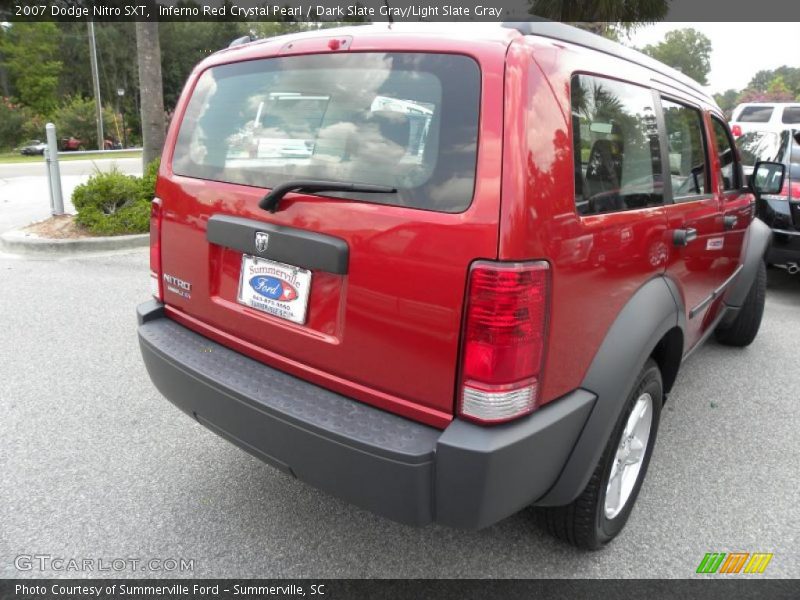 Inferno Red Crystal Pearl / Dark Slate Gray/Light Slate Gray 2007 Dodge Nitro SXT