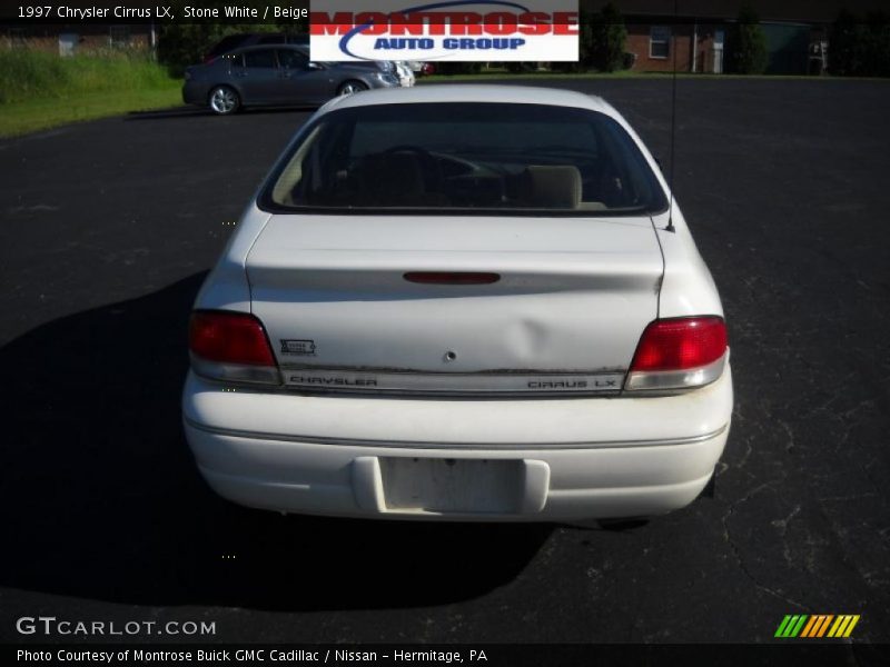 Stone White / Beige 1997 Chrysler Cirrus LX