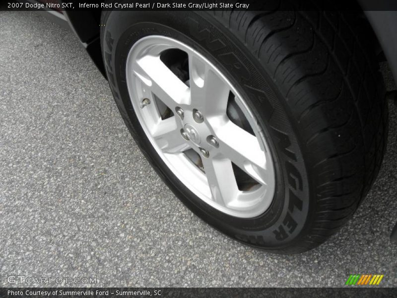 Inferno Red Crystal Pearl / Dark Slate Gray/Light Slate Gray 2007 Dodge Nitro SXT
