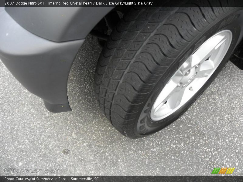 Inferno Red Crystal Pearl / Dark Slate Gray/Light Slate Gray 2007 Dodge Nitro SXT