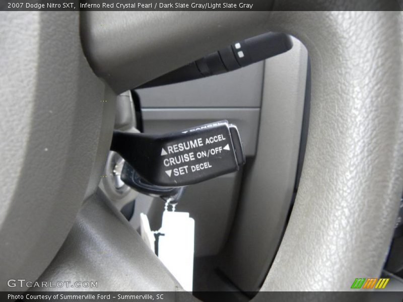 Inferno Red Crystal Pearl / Dark Slate Gray/Light Slate Gray 2007 Dodge Nitro SXT