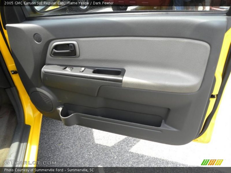 Flame Yellow / Dark Pewter 2005 GMC Canyon SLE Regular Cab