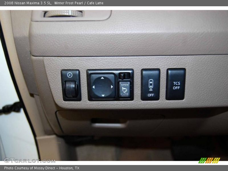 Winter Frost Pearl / Cafe Latte 2008 Nissan Maxima 3.5 SL