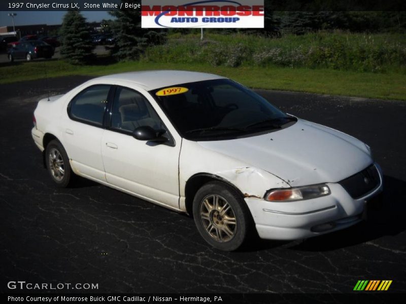 Stone White / Beige 1997 Chrysler Cirrus LX