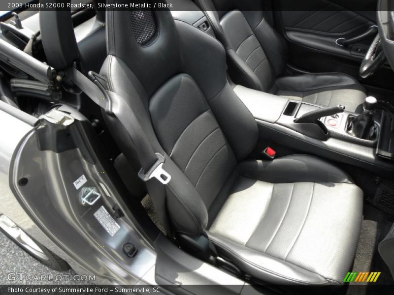 Silverstone Metallic / Black 2003 Honda S2000 Roadster