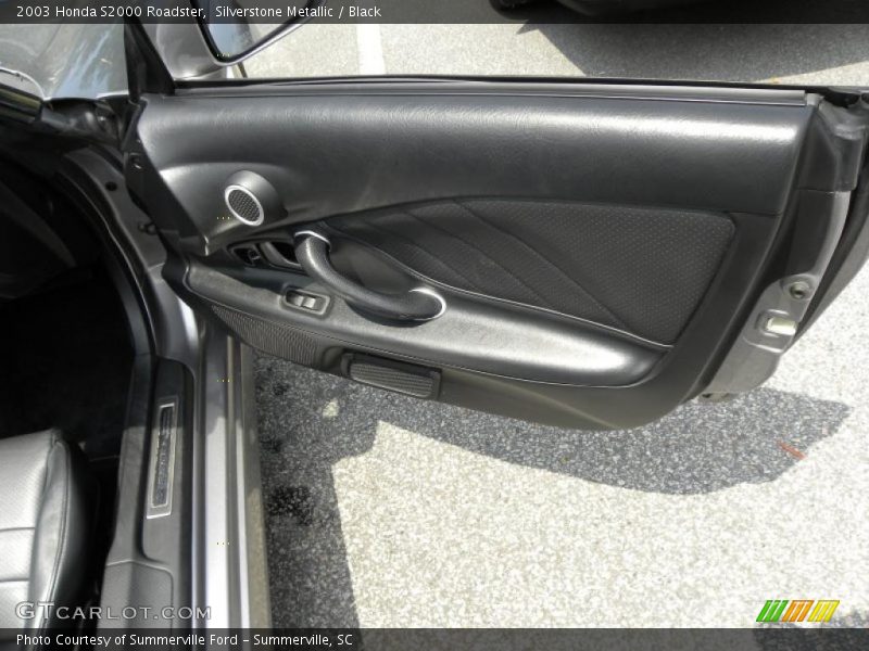 Silverstone Metallic / Black 2003 Honda S2000 Roadster