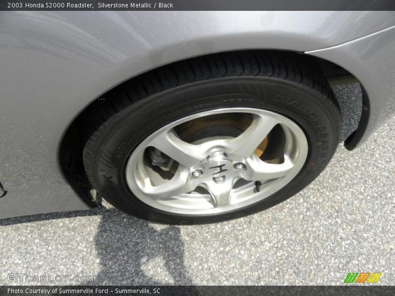Silverstone Metallic / Black 2003 Honda S2000 Roadster