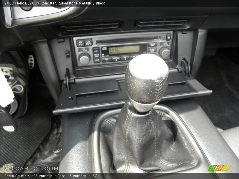 Silverstone Metallic / Black 2003 Honda S2000 Roadster