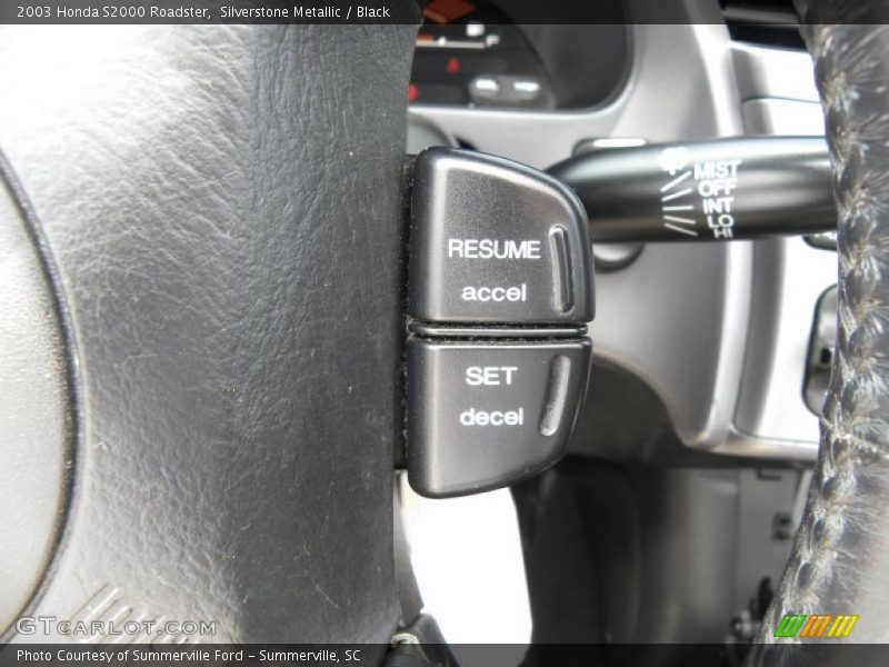 Silverstone Metallic / Black 2003 Honda S2000 Roadster