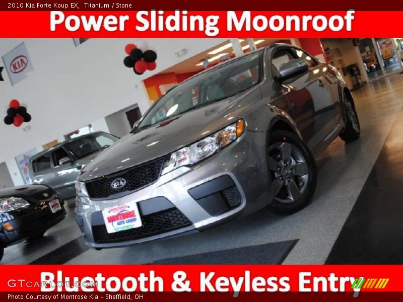 Titanium / Stone 2010 Kia Forte Koup EX