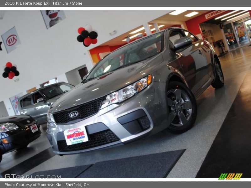Titanium / Stone 2010 Kia Forte Koup EX