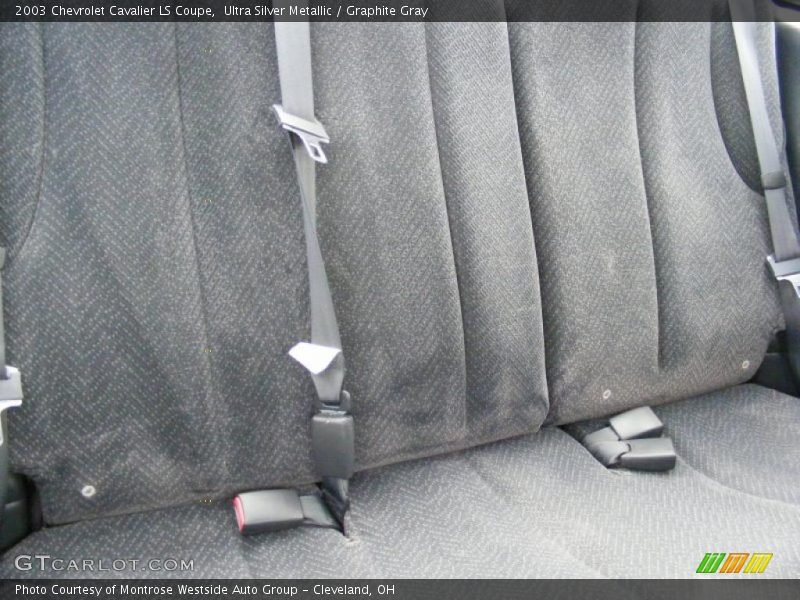Ultra Silver Metallic / Graphite Gray 2003 Chevrolet Cavalier LS Coupe