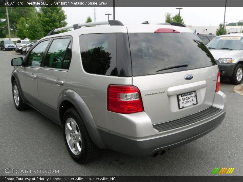 Silver Birch Metallic / Shale Grey 2007 Ford Freestyle SEL