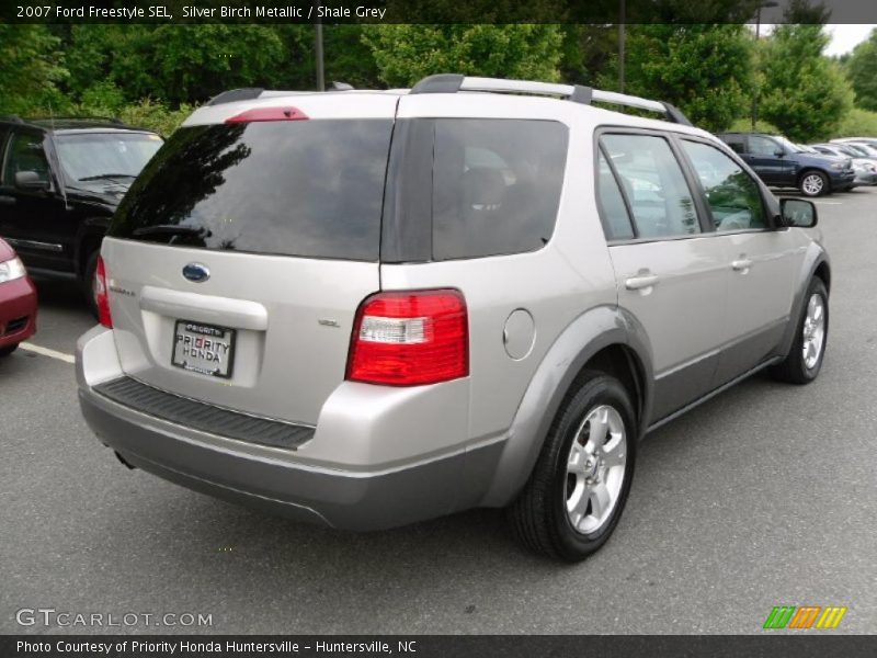 Silver Birch Metallic / Shale Grey 2007 Ford Freestyle SEL
