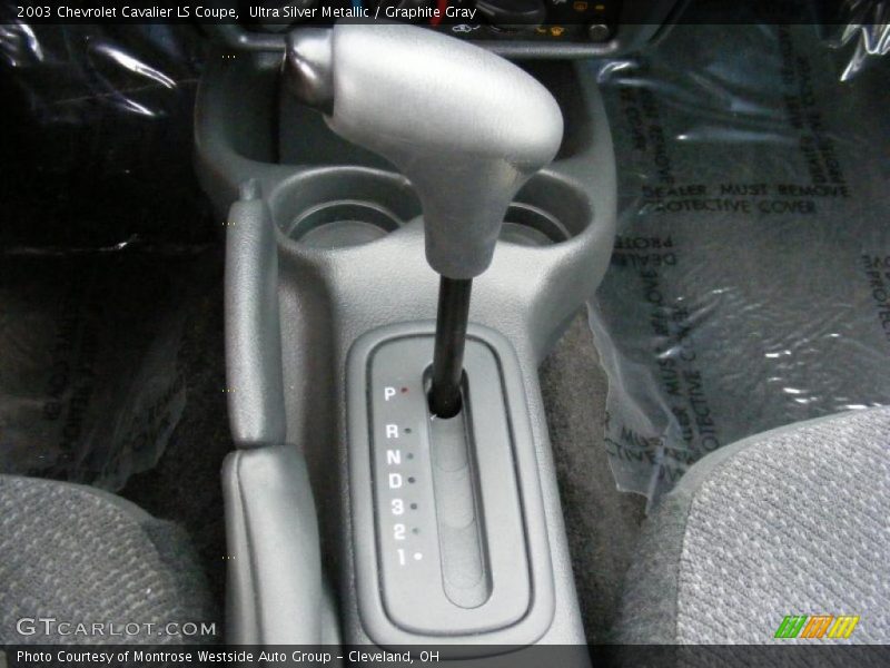 Ultra Silver Metallic / Graphite Gray 2003 Chevrolet Cavalier LS Coupe