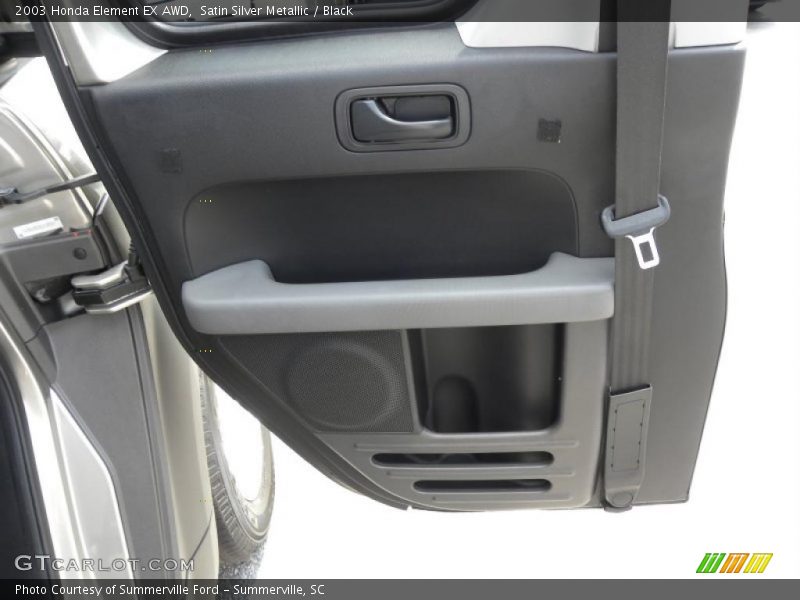 Satin Silver Metallic / Black 2003 Honda Element EX AWD