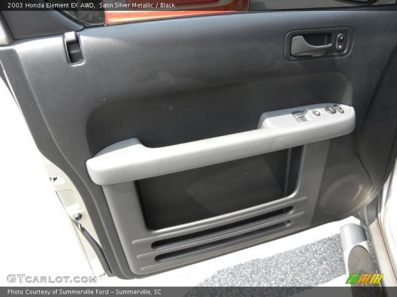 Satin Silver Metallic / Black 2003 Honda Element EX AWD