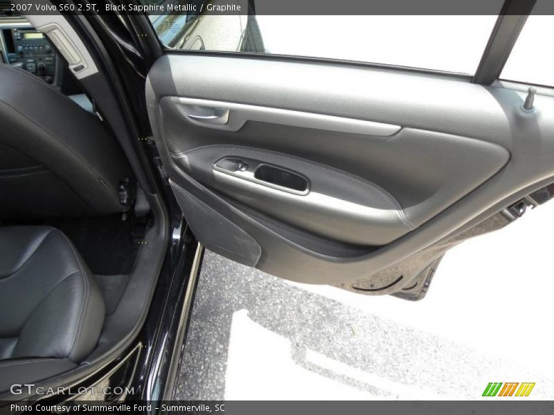 Black Sapphire Metallic / Graphite 2007 Volvo S60 2.5T