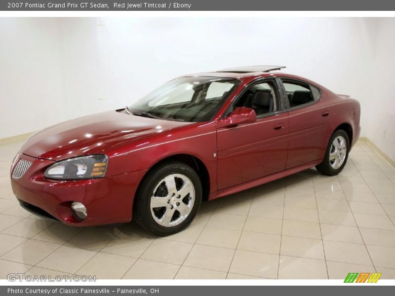 Red Jewel Tintcoat / Ebony 2007 Pontiac Grand Prix GT Sedan