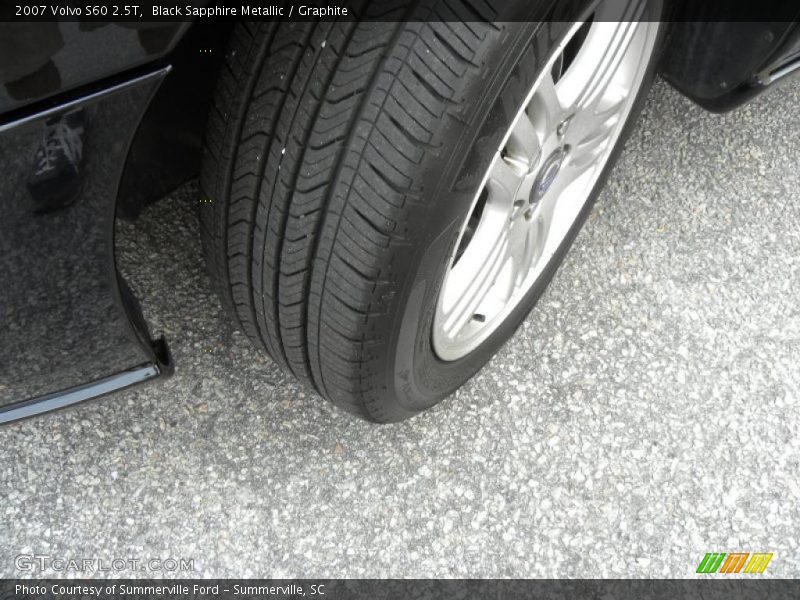 Black Sapphire Metallic / Graphite 2007 Volvo S60 2.5T
