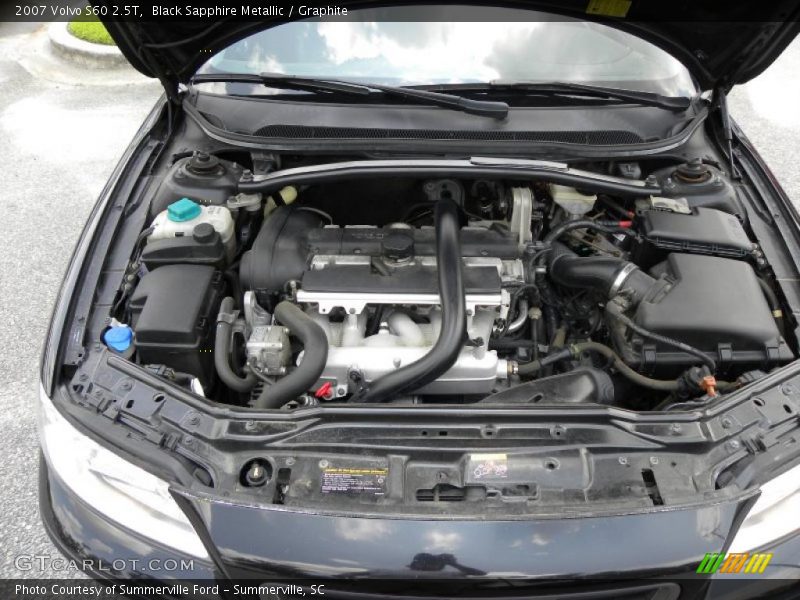 Black Sapphire Metallic / Graphite 2007 Volvo S60 2.5T