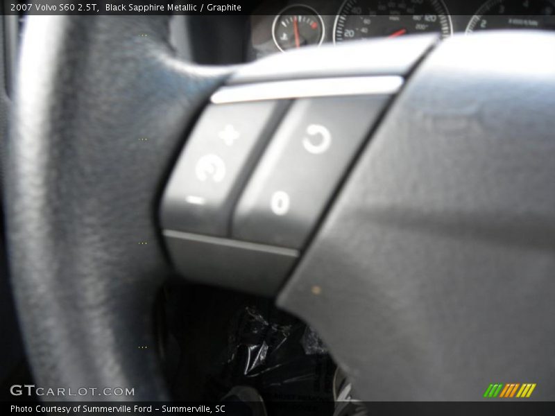 Black Sapphire Metallic / Graphite 2007 Volvo S60 2.5T