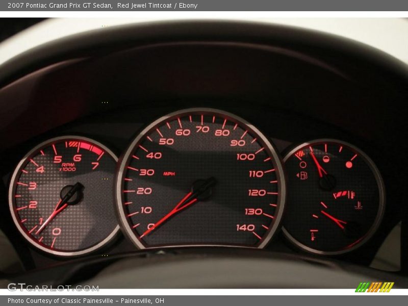 Red Jewel Tintcoat / Ebony 2007 Pontiac Grand Prix GT Sedan