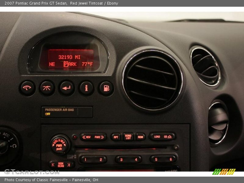 Red Jewel Tintcoat / Ebony 2007 Pontiac Grand Prix GT Sedan