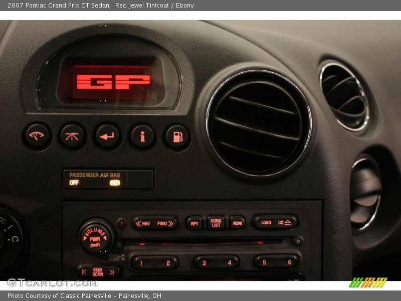Red Jewel Tintcoat / Ebony 2007 Pontiac Grand Prix GT Sedan