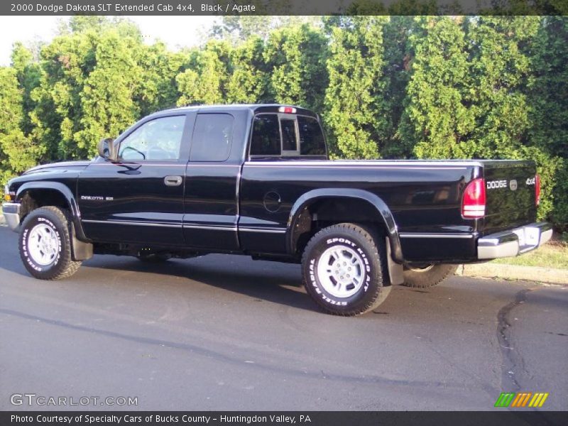 Black / Agate 2000 Dodge Dakota SLT Extended Cab 4x4