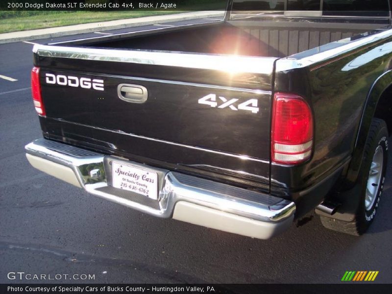 Black / Agate 2000 Dodge Dakota SLT Extended Cab 4x4