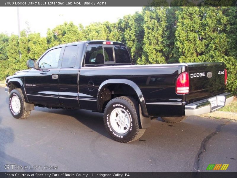 Black / Agate 2000 Dodge Dakota SLT Extended Cab 4x4