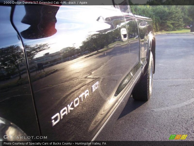 Black / Agate 2000 Dodge Dakota SLT Extended Cab 4x4