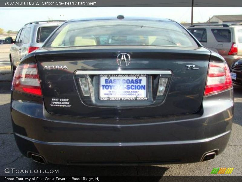 Carbon Gray Pearl / Parchment 2007 Acura TL 3.2