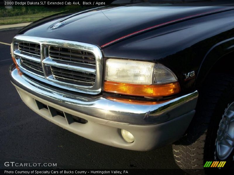 Black / Agate 2000 Dodge Dakota SLT Extended Cab 4x4