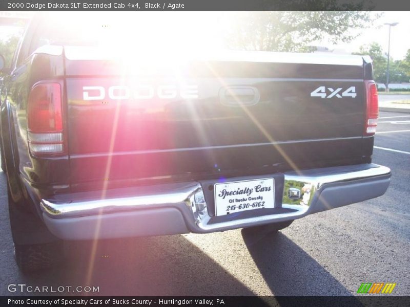 Black / Agate 2000 Dodge Dakota SLT Extended Cab 4x4