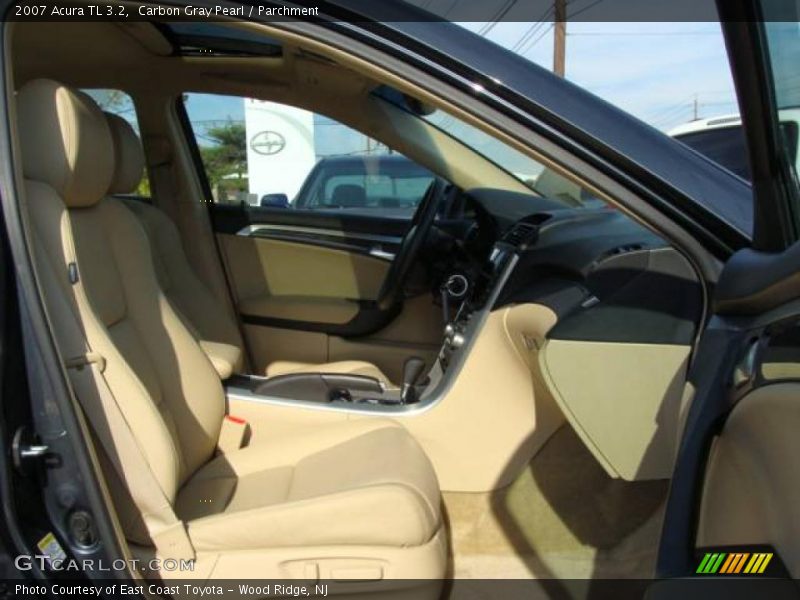 Carbon Gray Pearl / Parchment 2007 Acura TL 3.2