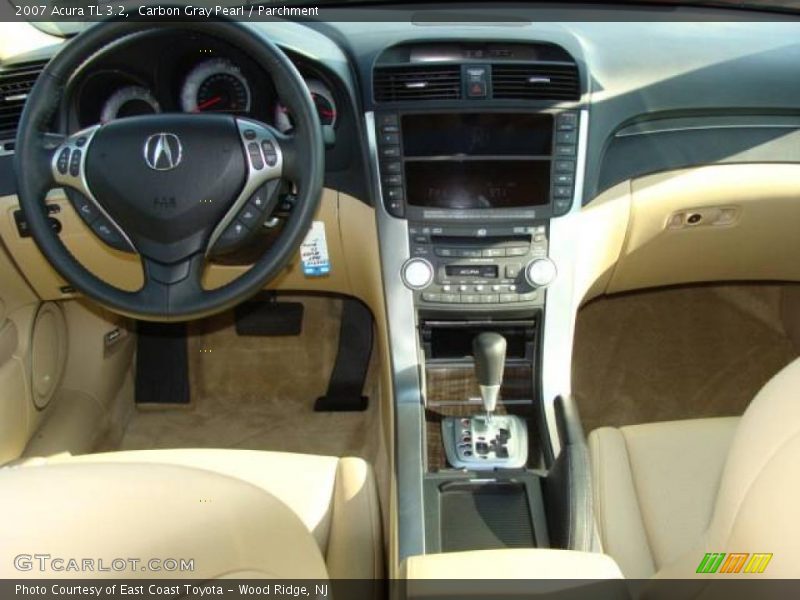 Carbon Gray Pearl / Parchment 2007 Acura TL 3.2