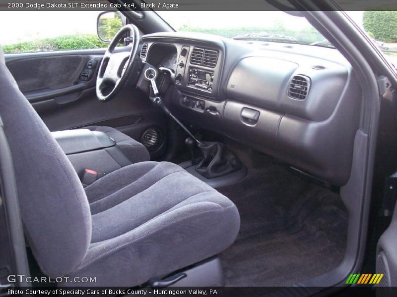 Black / Agate 2000 Dodge Dakota SLT Extended Cab 4x4