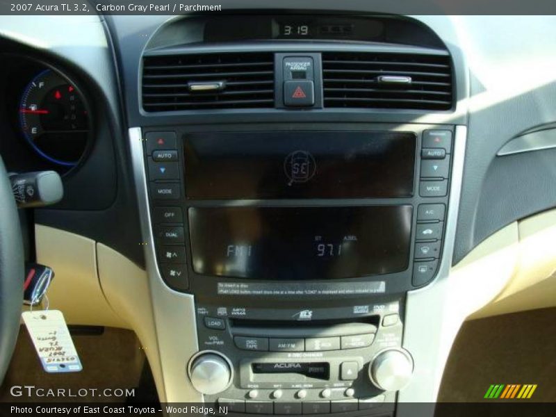 Carbon Gray Pearl / Parchment 2007 Acura TL 3.2
