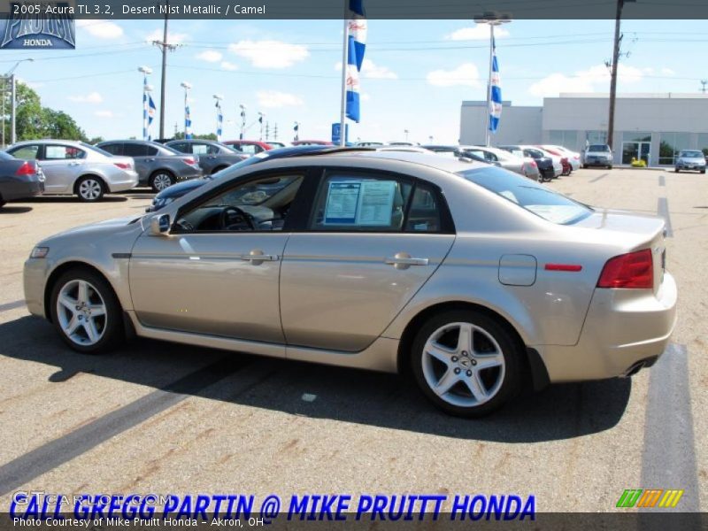 Desert Mist Metallic / Camel 2005 Acura TL 3.2